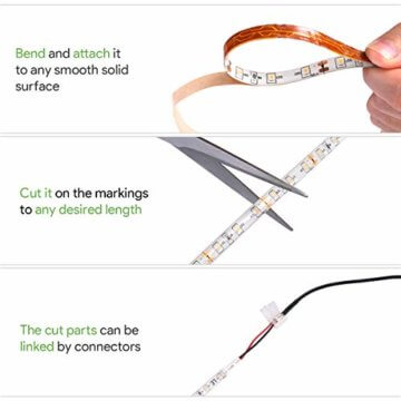 5M LED Strip LED Streifen Flexible LED Band für Treppenbeleuchtung