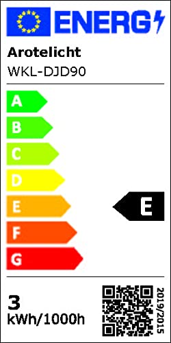 Arote 8er Set 3W LED Treppenlicht Wandleuchte mit Bewegungsmelder Quadratische LED Treppenbeleuchtung Warmweiß Wandeinbauleuchte Stufenbeleuchtung Stufenleuchte, Aluminium, 230V innen aussen, Sensor - 7