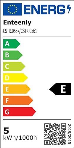 Enteenly Led Band mit Bewegungsmelder Innen Batterie, Led Strip Bewegungsmelder, Wiederaufladbar Kleiderschrank Beleuchtung, fur Treppen, Babyzimmer, Küche, 60 Led, 2M * 2 Pack, Warmweiß 2700K - 7