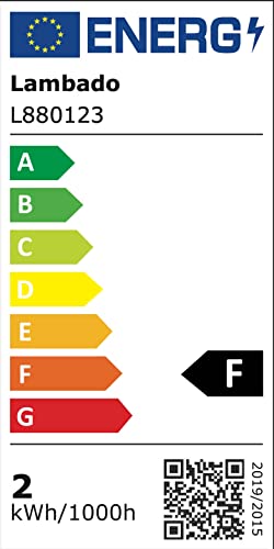 lambado® Premium LED Wandeinbauleuchte für Schalterdose - Treppenbeleuchtung 230V DOWN in weiss für Innen - 1.5W ColorSwitch für Ambiente & Sicherheit im Dunkeln - 8