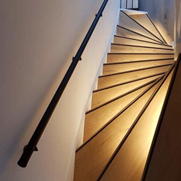 LED Treppenstufenbeleuchtung Philips Hue erweiterbar, mit Bewegungsmelder, Led Streifen 50 cm, Warmweiß 2700K, Komplettes Set für 10-16 Stufen (13 stufen) - 3