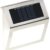 Lunartec Treppenbeleuchtung: 8er-Set Solar-LED-Wand- & Treppen-Leuchten für außen, Edelstahl, 20 lm (Solar Aussenleuchten) - 5