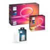 Philips Hue Bluetooth Gradient Lightstrip 20W 1800lm Starter-Set + 1m Erweiterung inkl. Dimmschalter - 1