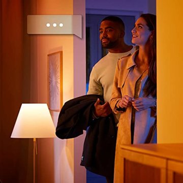 Philips Hue White & Col. Amb. Lightstrip Plus 1m Erweiterung, dimmbar, 16 Mio. Farben, steuerbar via App, kompatibel mit Amazon Alexa (Echo, Echo Dot) [Energieklasse A], Weiß - 8