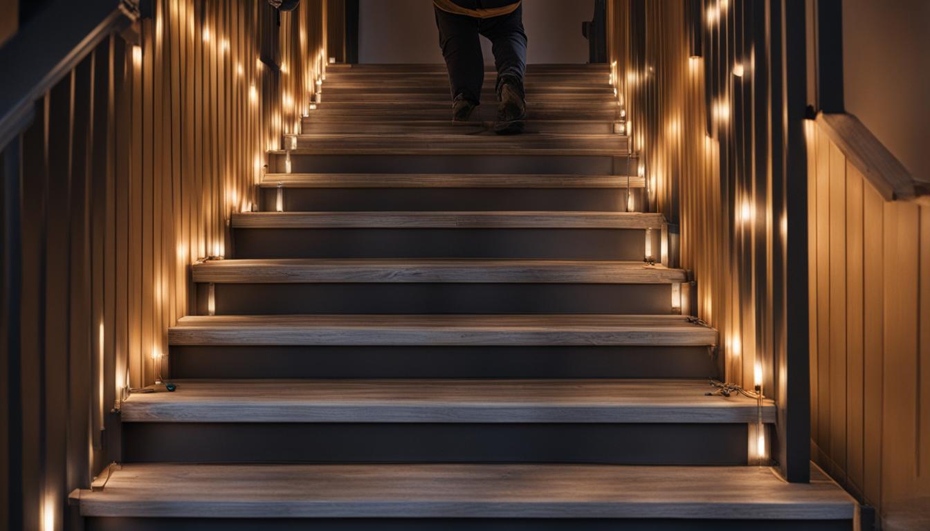Anleitung zur Installation einer Treppenbeleuchtung für Heimwerker